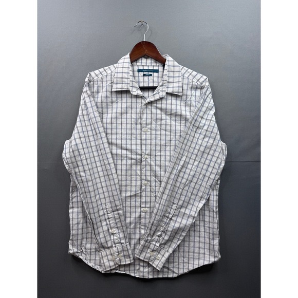 Perry Ellis Other - Perry Ellis Men's L G‎ Stretch Plaid Button Down Shirt